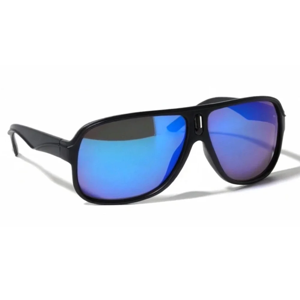 Comfort Sunglasses Blue Mirror Lens Driving Sport Sunglasses Fashion UV400 Gafas